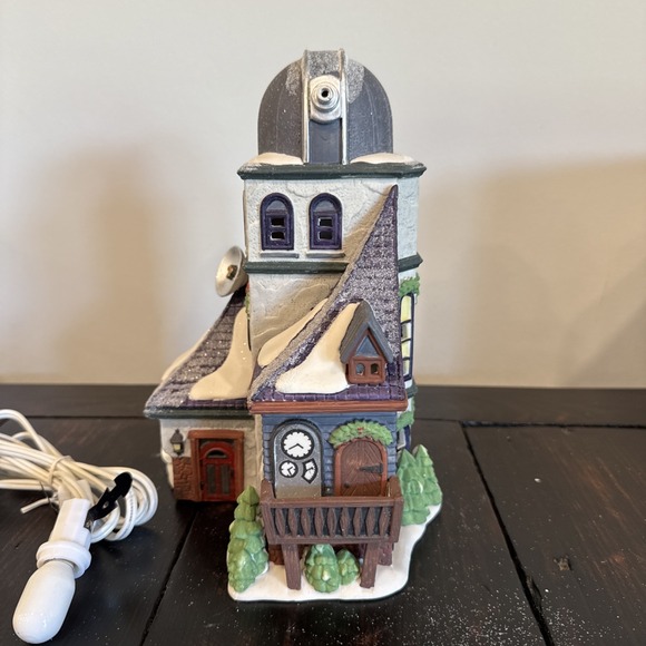 Dept 56 North Pole Series Weather & Time Observatory Mint Condition Original Box - Picture 3 of 9